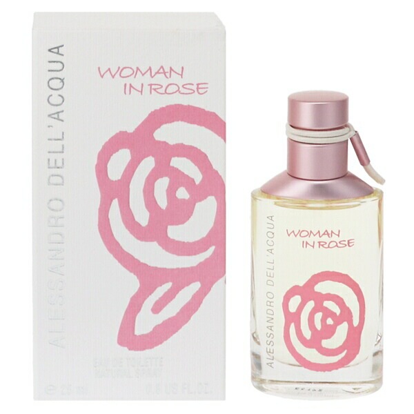 アレッサンドロ デラクア ウーマン イン ローズ EDT SP 25ml