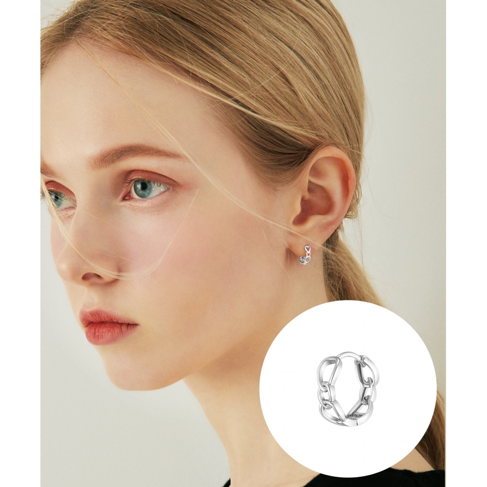 ジェスティーナ J.Livea 14K シングルイヤリング (JJJTE01BS038W4P00)