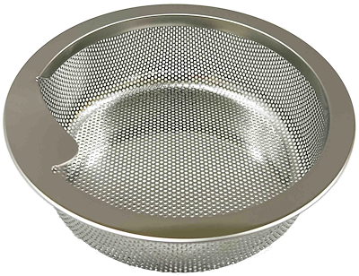 他サイト： ステンレス排水口ごみカゴ φ１４４mm LuLuPaL ステンレス 水切りかご ゴミ受け 浅型 14.5 SUS304の商品画像