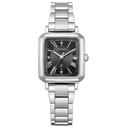 シチズン ES9500-69E xC Titania Happy Flight エコ・ドライブ ソーラー電波時計 hikari collection Square 2wayモデル