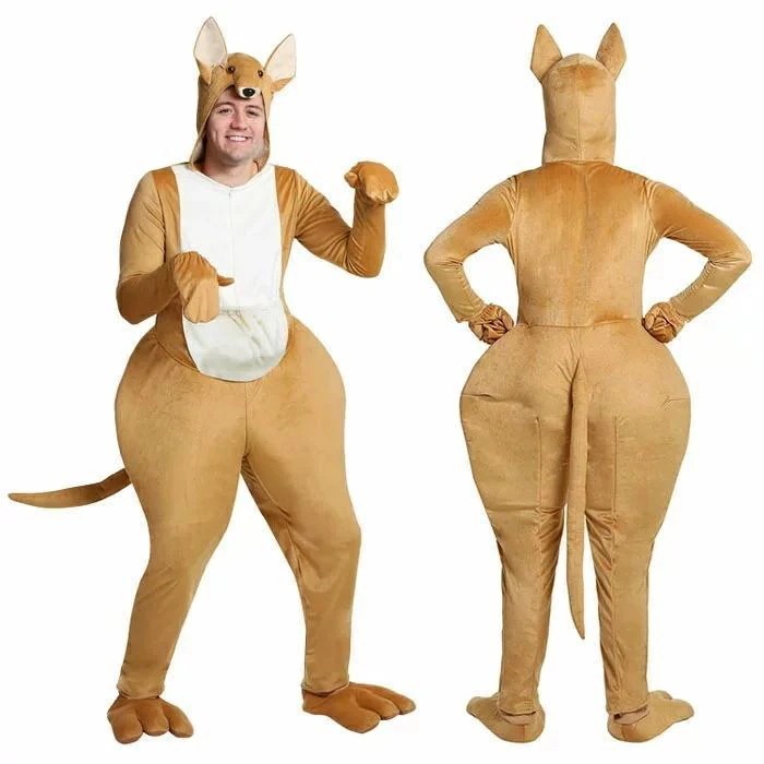 ハロウィン 衣装 メンズ カンガルー 動物 アニマル ハロウィン 男性用 全身 仮装 舞台 ステージ コスチューム パーティー イベント コスプレ衣装 ハロウィン 男