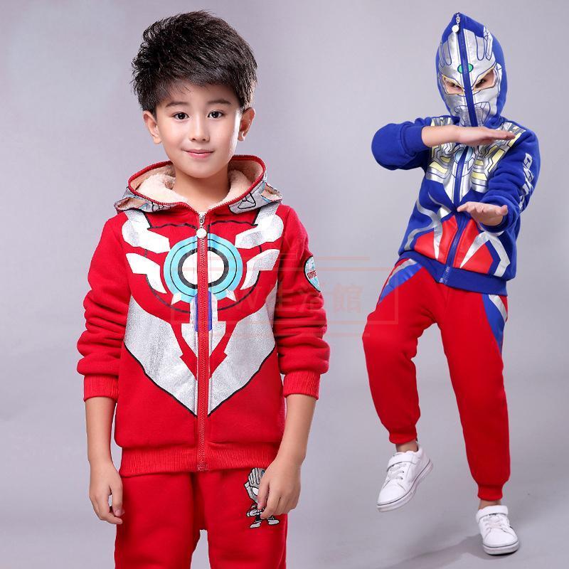 一部ウルトラマンゼロ コスプレ衣装 キャラクター ウルトラマン 変装 仮装 上下セット 子供服 長袖 装セットアップ キッズ