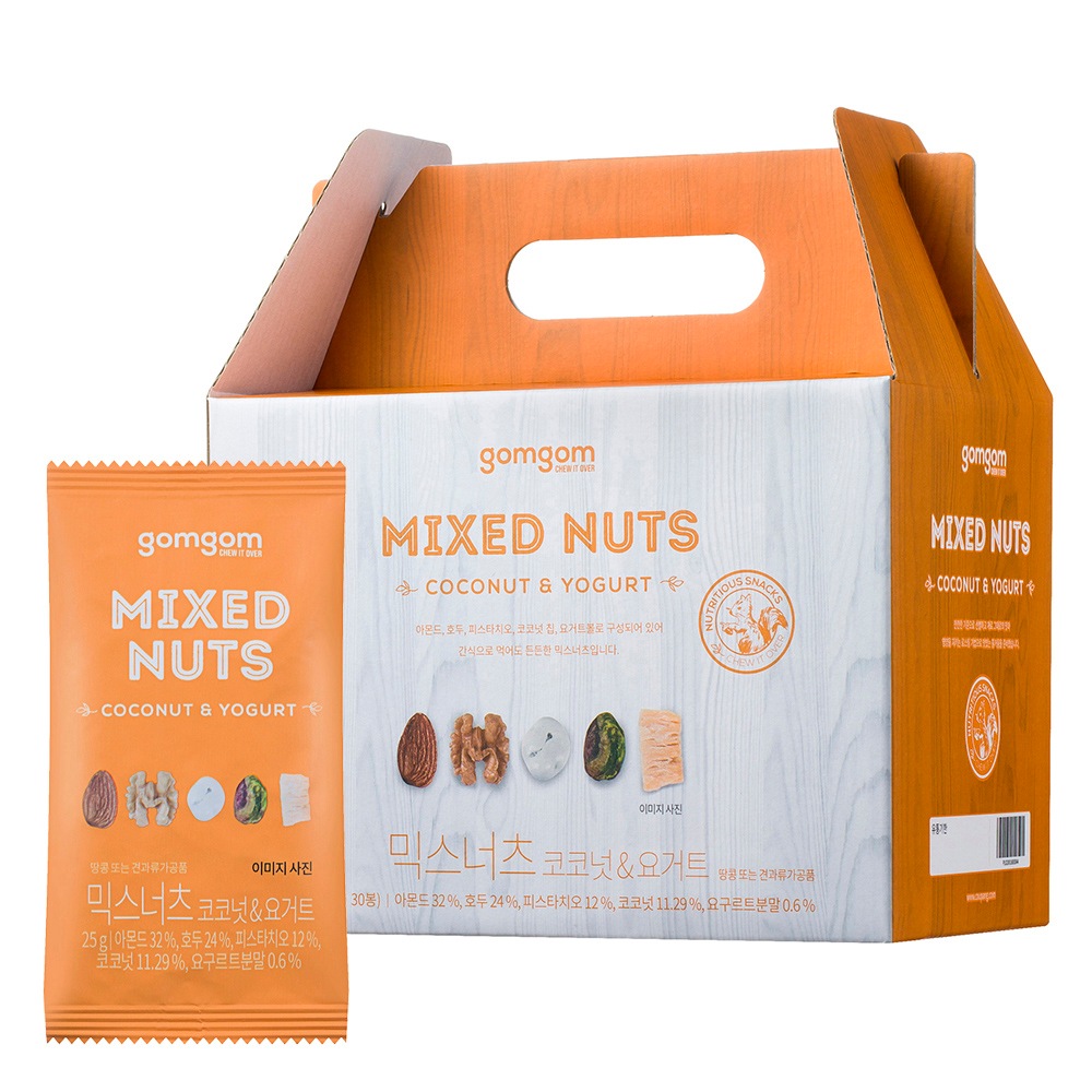 くまくミックスナッツココナッツ＆ヨーグルト25g30ea