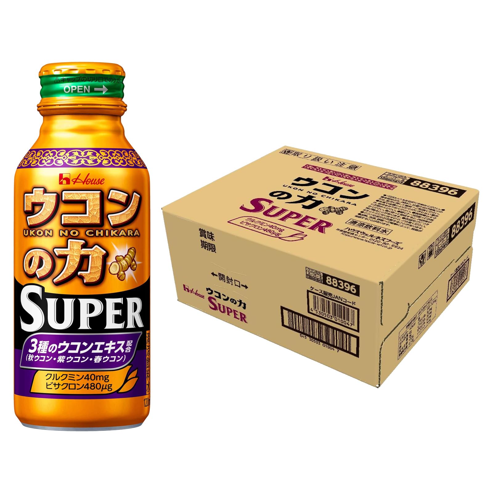 Qoo10最安値挑戦 ウコンの力 スーパー 120ml×30本