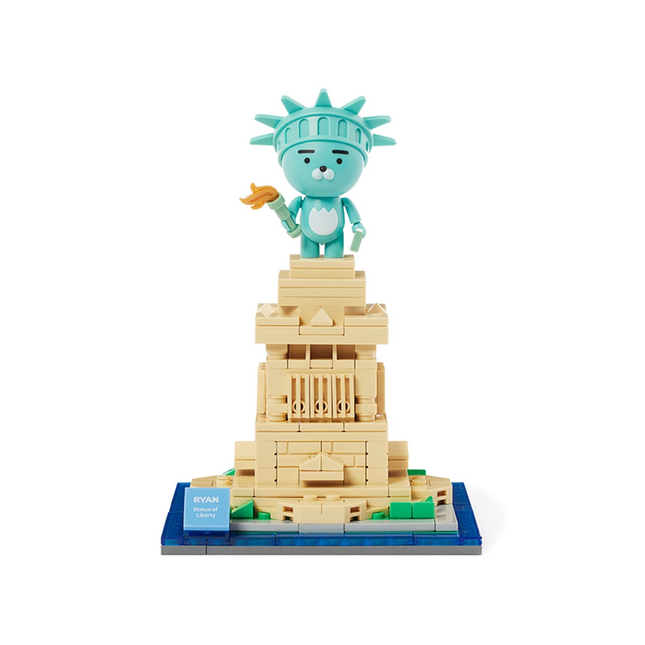 $[公式] Jordy ランドマークブリックフィギュアピサの斜塔ジョルディおもちゃレンガ積み玩具