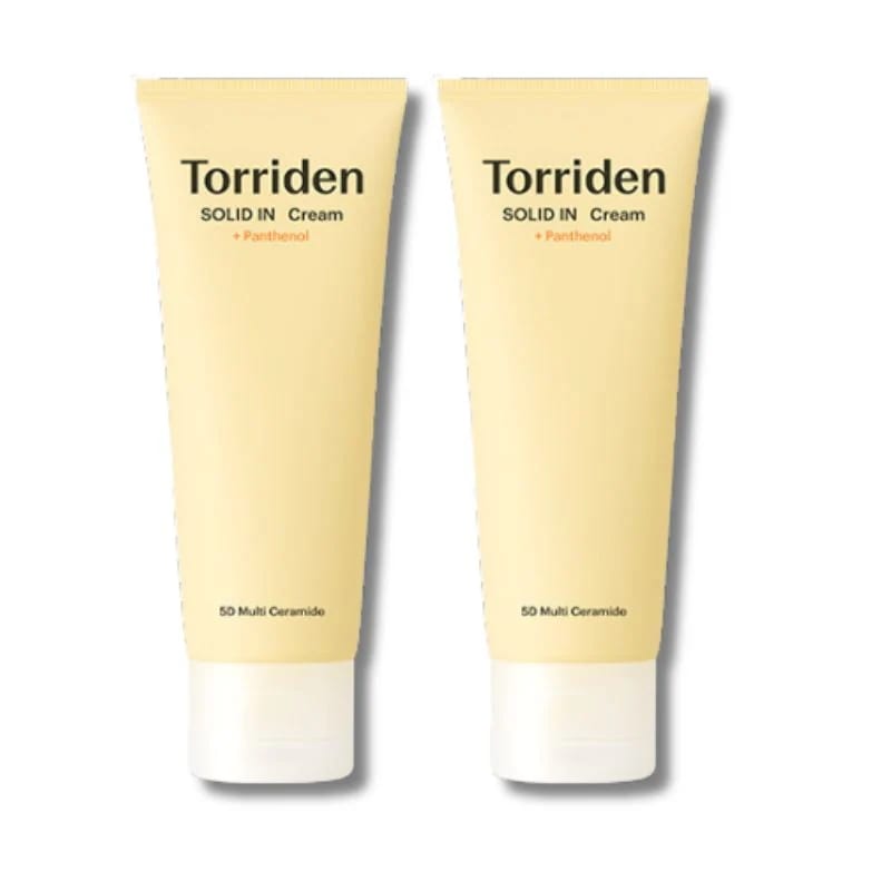 [1+1] ソリッドイン セラミド クリーム 70ml＋70ml / 5種のセラミド配合・水分バリア集中保護・弱酸性保湿ケア