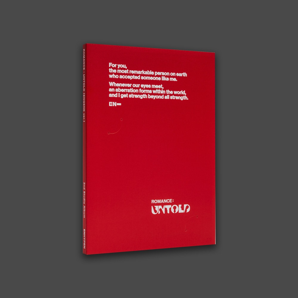 エンハイプアルバムロマンスアントルド正規2集 ROMANCE UNTOLD ENGENE エンジン盤