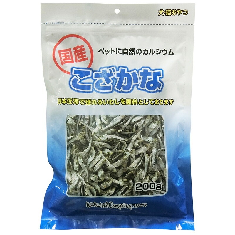 （まとめ買い）藤沢商事 こざかな 200ｇ 犬猫用おやつ [x6]