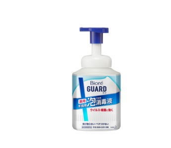 他サイト： 花王　Biore GUARD(ビオレガード)薬用泡で出る消毒液 本体 420mLの商品画像