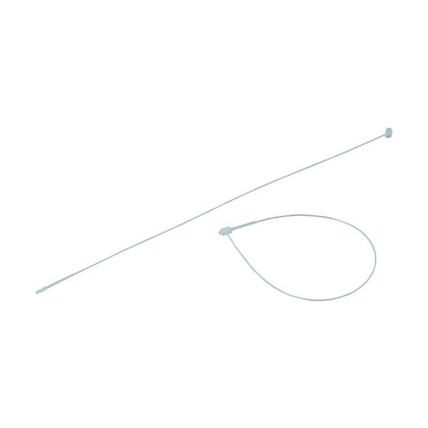 （まとめ）タグ付け用ループ 210mm ナチュラル TTF-210-NR 1袋（100本）[x10]