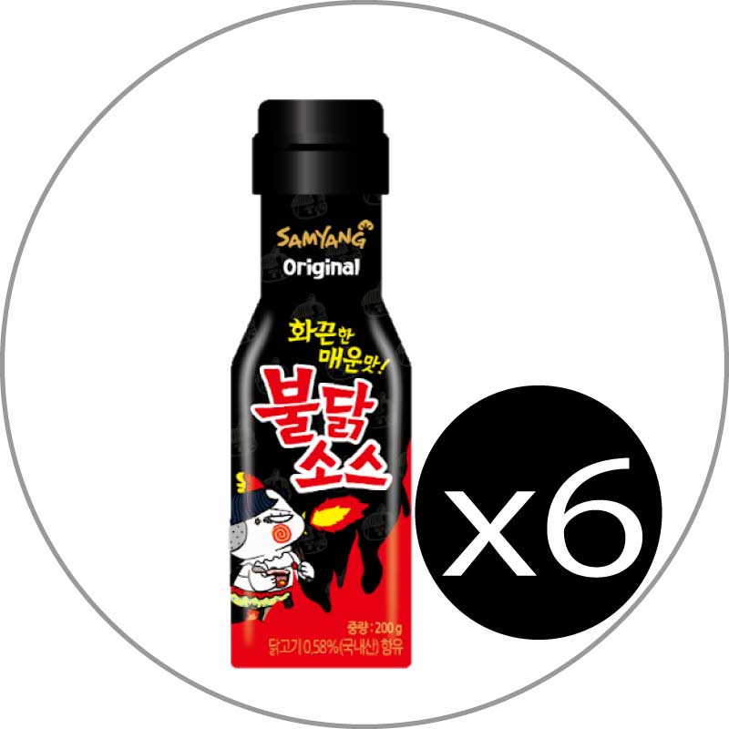 SAMYANG サムヤン　ブルダックソース　（ 200g）　6個