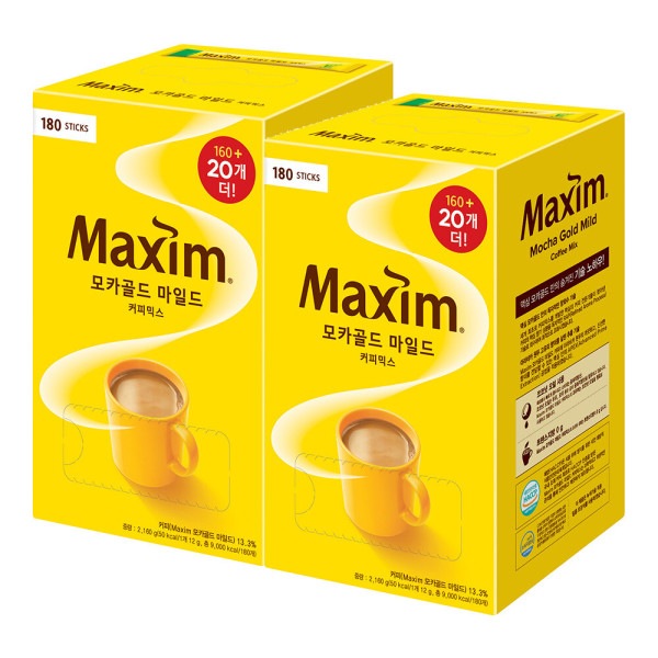 マキシム モカゴールド 180T+180T 360T (贈呈品なくなり次第贈呈終了)