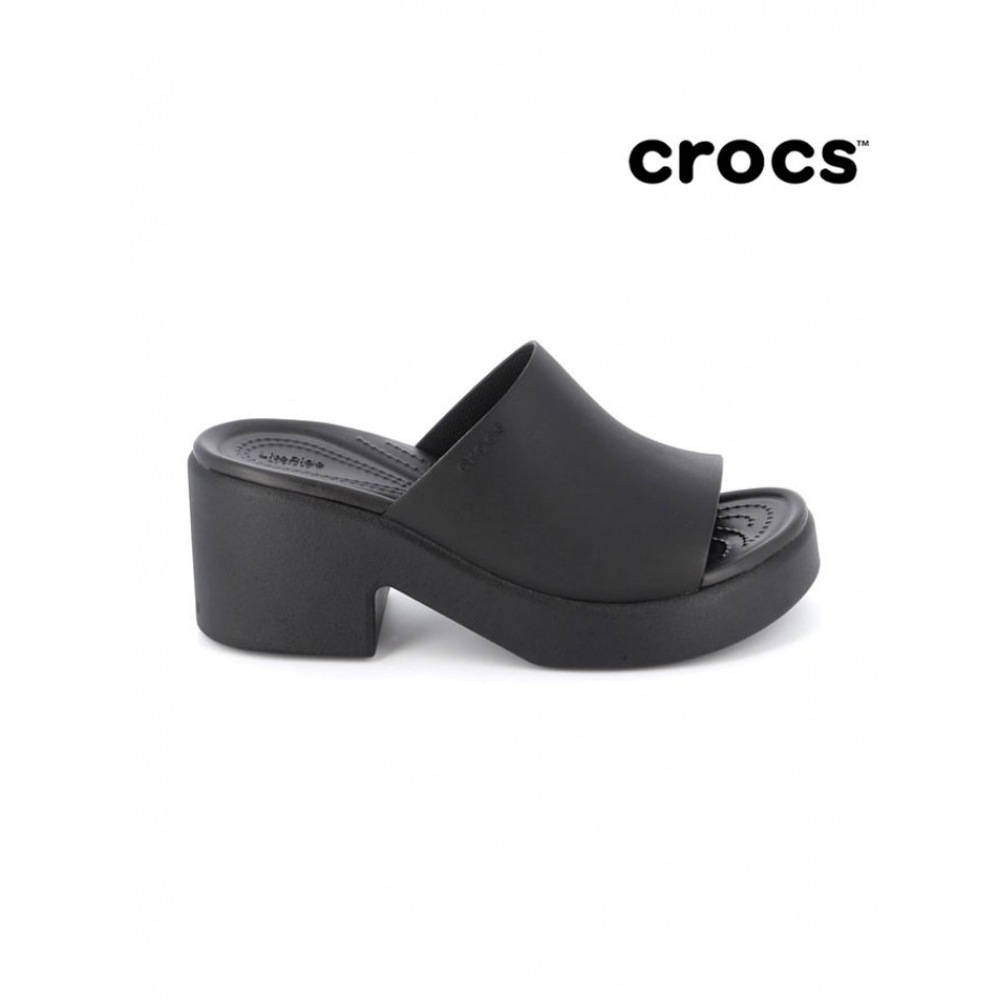クロックスウィメンズブルックリンスライドヒールブラック 209408-060