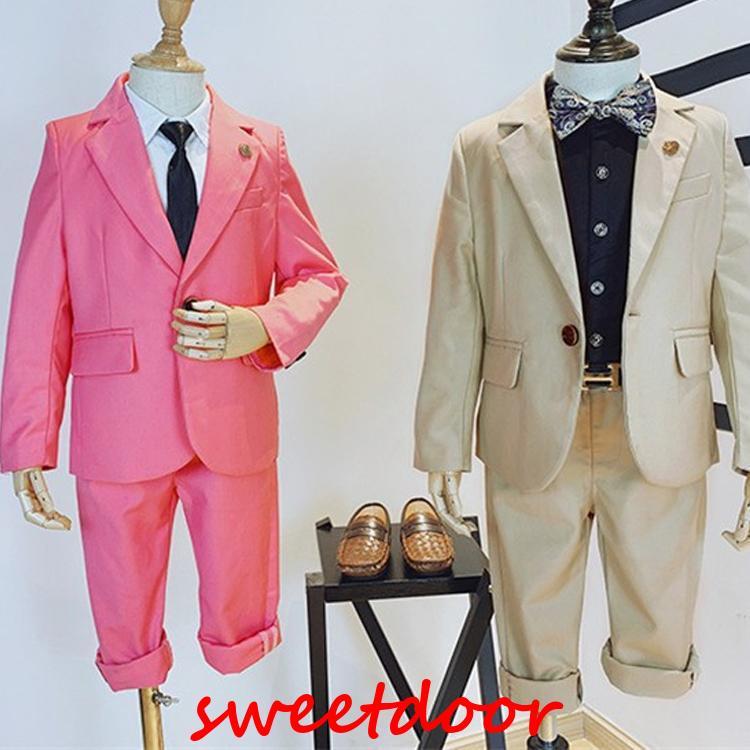 秋冬新作 スーツ 子供服 男の子 キッズ ジュニア タキシード フォーマル カッコ良い 卒業スーツ ピアノ 発表会 結婚式　入学式　卒業式　七五三　セットアップ100-160