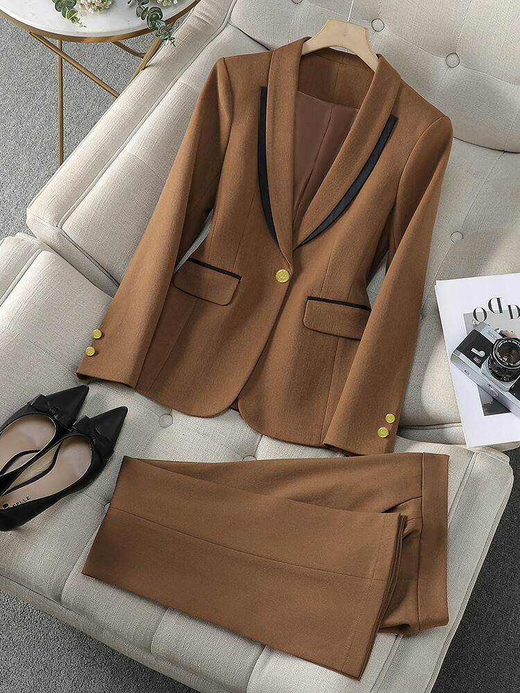 スーツ レディース ブラック ビジネス 秋 新作 職場 フォーマル おしゃれ