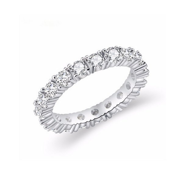 キュービックジルコニアフルエタニティリング送料無料！ LUPIS