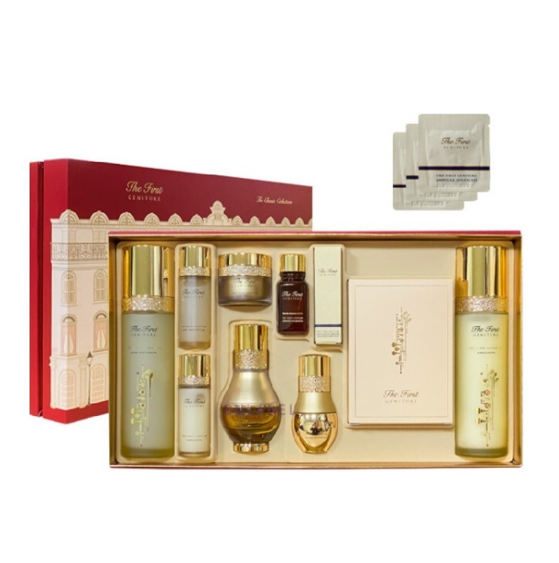 ザファースト ジェネチュア 3種 シグネチャー基礎企画セット + アンプル60ml エッセンス 栄養液 (メーカーの事情により製品構成が変更になることがあります)