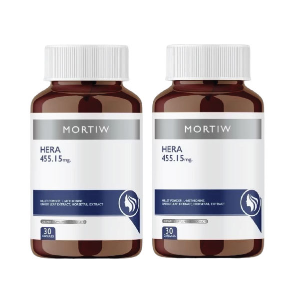 モーティウヘラ 　30カプセル入り　2ボトルセット　飲む育毛剤・髪の健康・毛根サポート・抜け毛対策サプリ