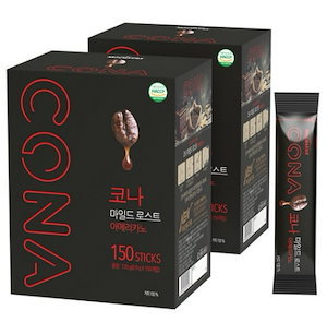 [cona] マイルドロースト アメリカーノ コーヒー豆 150個入り X 2 個 /韓国コーヒー 韓国食品