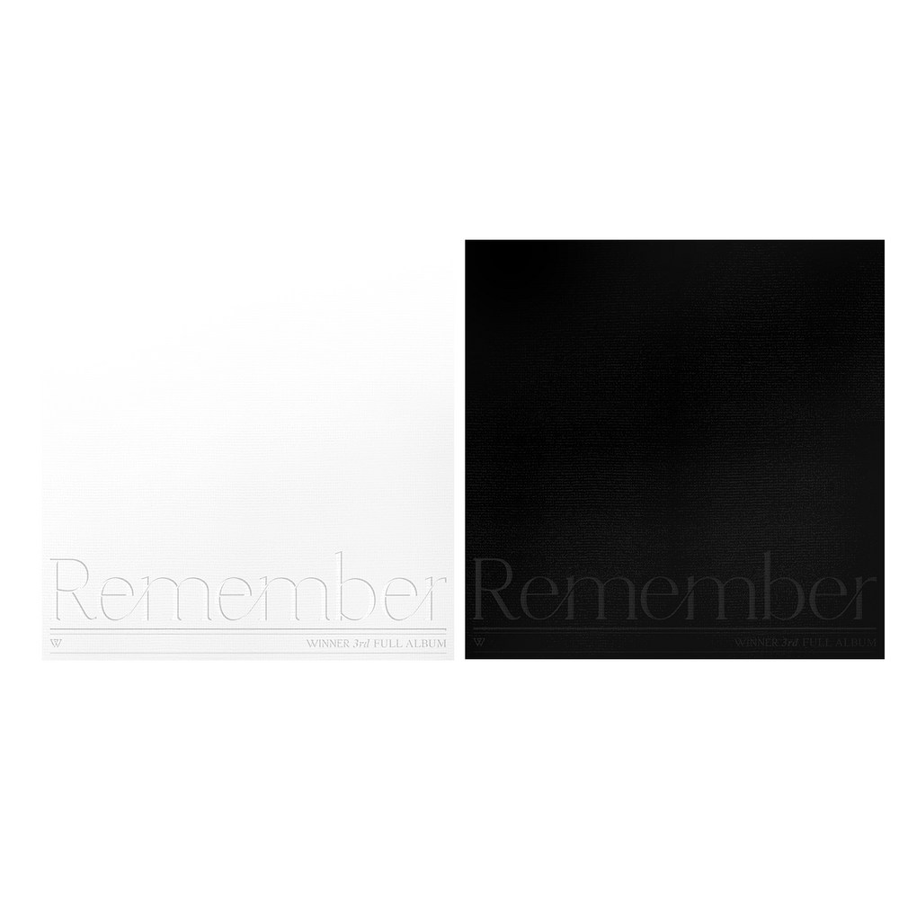 ウィナー - 正規3集 Remember 2種セット_初回限定/ポスタープレゼント終了