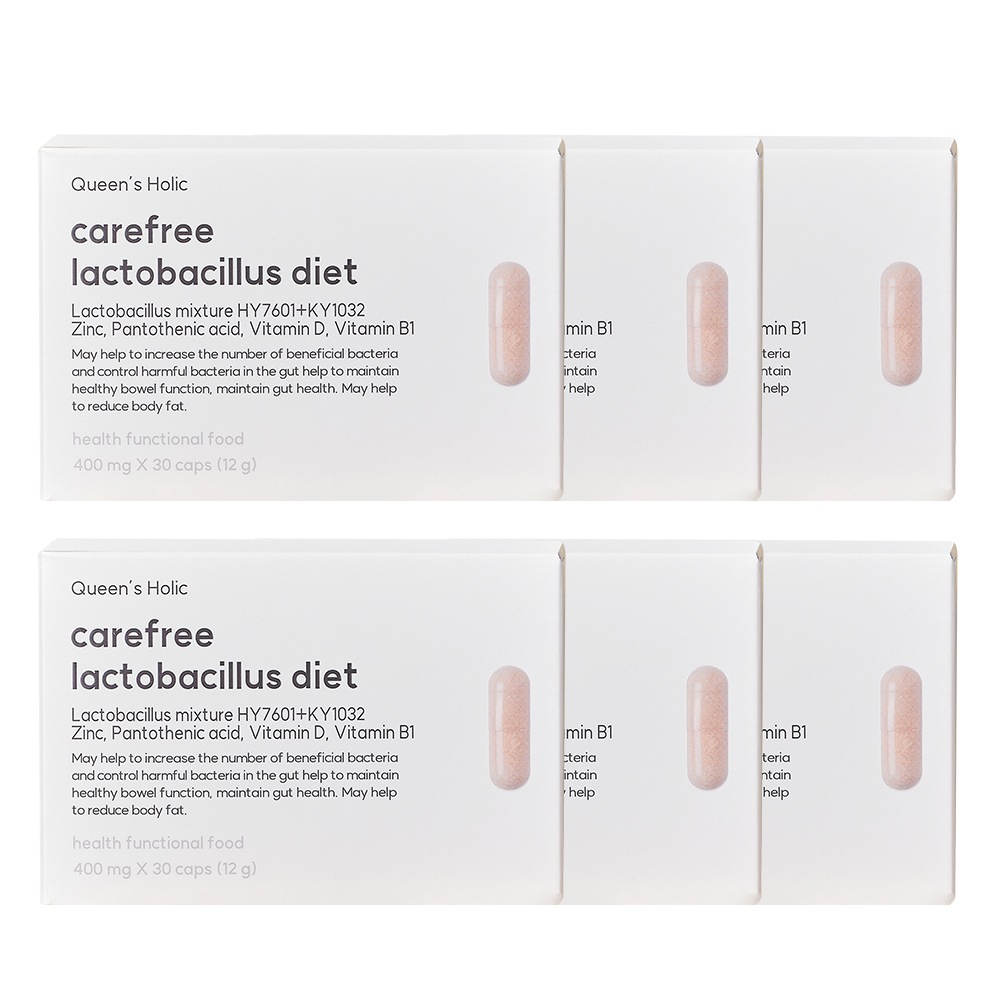 [ofmom Official]ケアフリー乳酸菌ダイエット(6か月分）体脂肪減少　体脂肪率緩和　プロバイオティクス　韓国ダイエット