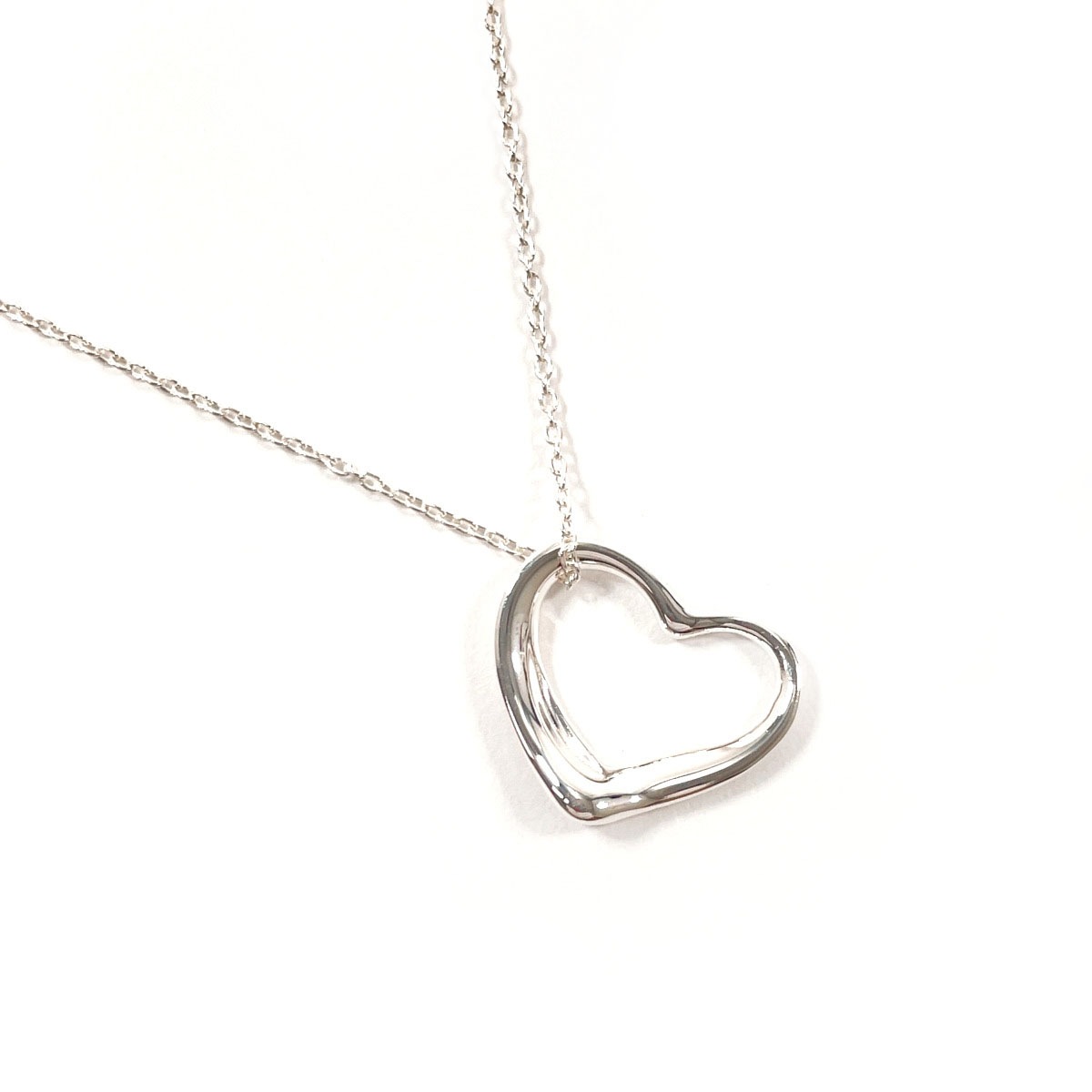 エルサペレッティ オープンハート ネックレス シルバー スターリングシルバー レディース