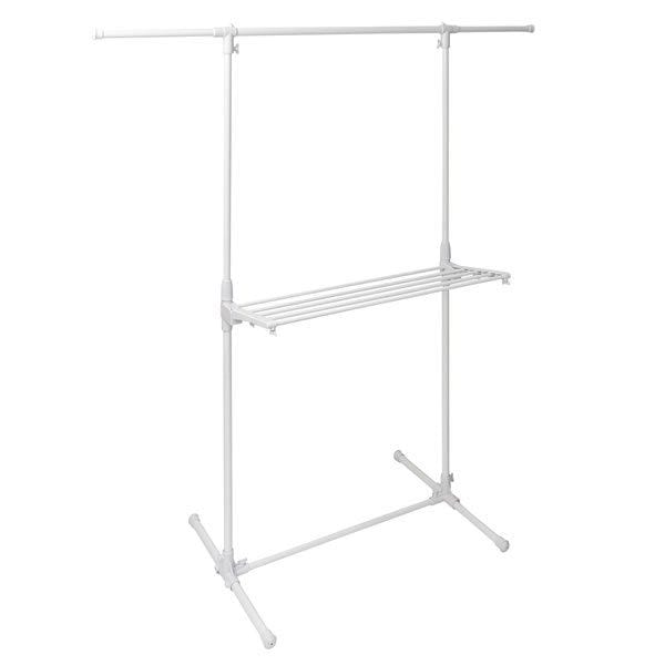 バスタオルバー付き ものほしスタンド ホワイト MH-25W