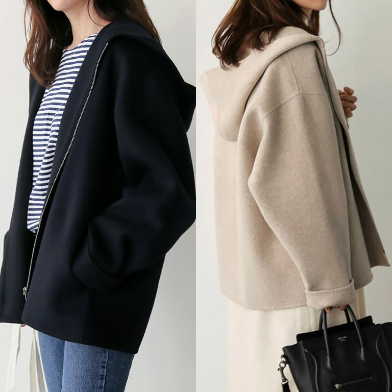 レディース コート アウター 長袖 ロング ボリューム スリーブ とろみ 美シルエット ロング丈 ジップアップ モコモコ 韓国 新作 可愛い かわいい かっこいい カジュアル 大人 上品 lo 5,712円