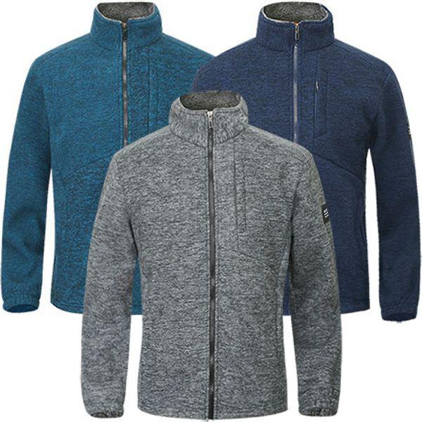 シンプル 裁ち切りライン シープボア フリース ボア裏地 フリース ジャケット ジャンパー ジャケット_P408766921