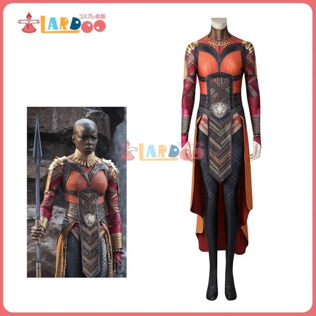 新タイプ追加 激安販売 ブラックパンサー／ワカンダ・フォーエバー ドーラ・ミラージュ オコエ Okoye ボディ コスチューム コスプレ[J21074GA]