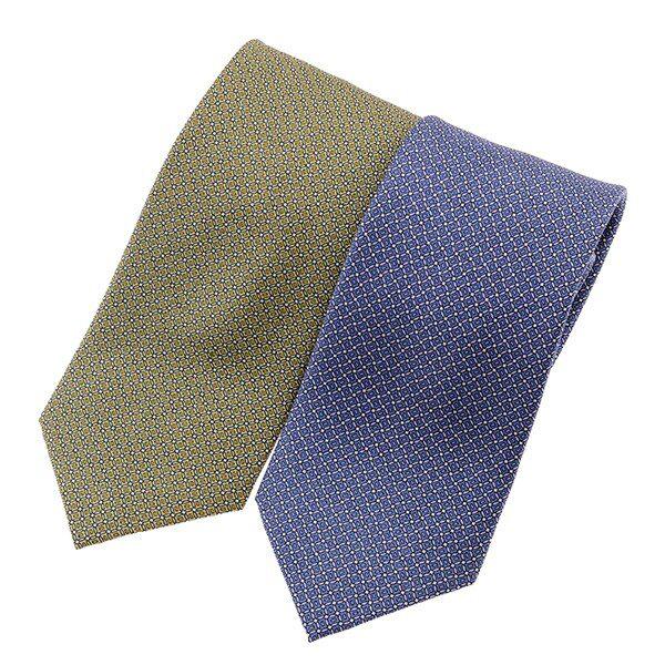 YJ4FF3940_ナ염 シルク ネクタイ