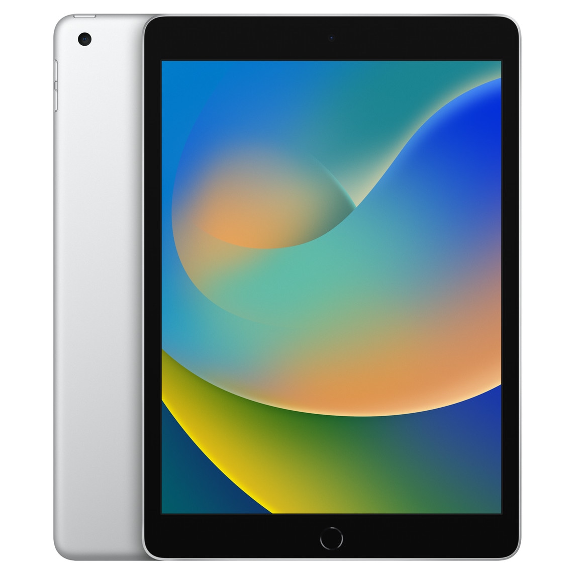 【美品・Aランク】 iPad 10.2インチ 第9世代 Wi-Fi 64GB シルバー ACアダプターとケーブル付き