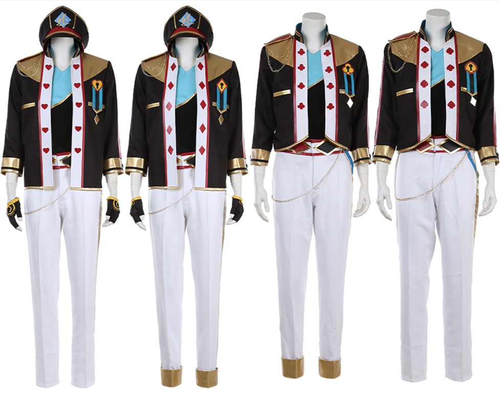 ES あんさんぶるスターズ ALKALOID アルカロイド 翼モラトリアム 白鳥藍良 風早 巽 礼瀬 マヨイ 天城一彩 MV衣装 コスプレ衣装 コスチューム イベント