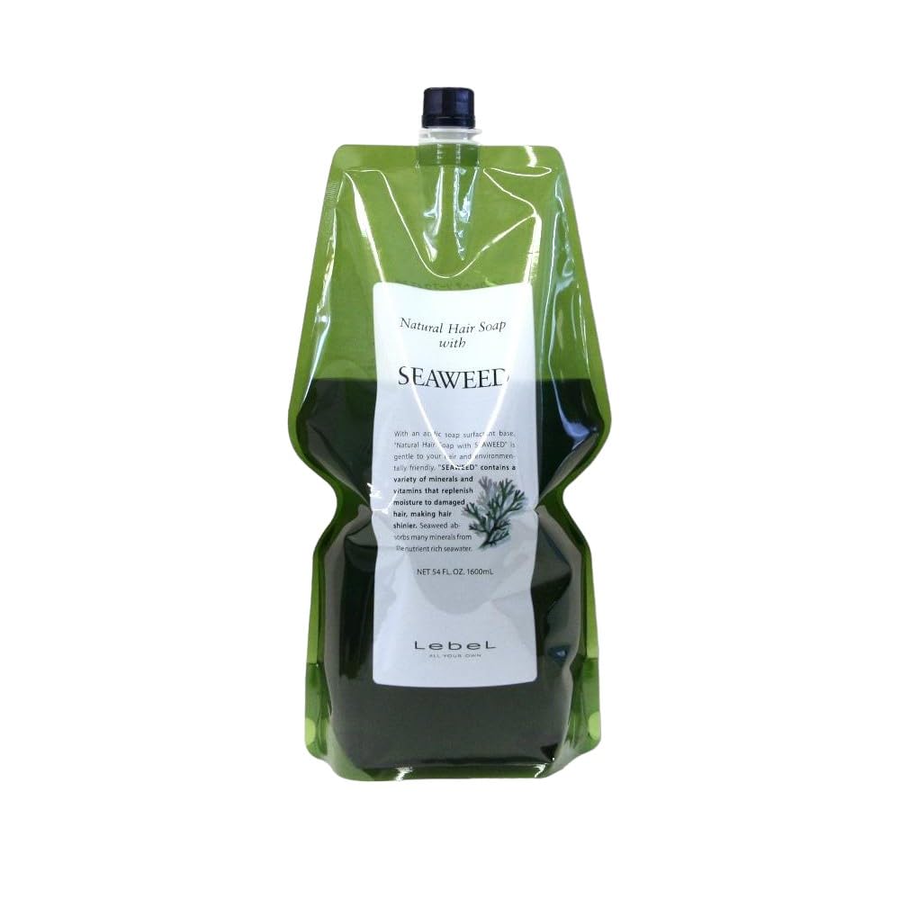 ルベル ナチュラル ヘアソープ ウィズ SW(シーウィード) 1600ml レフィル