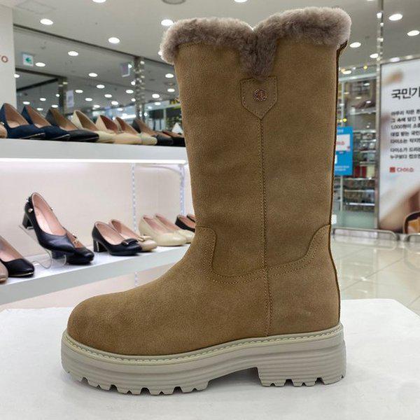 女性用ファー裏地ハーフブーツ EQCWMB665BE HSFF2A GN