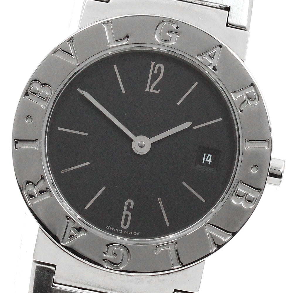 ブルガリ BVLGARI BB26SS ブルガリブルガリ デイト クォーツ レディース 保証書付き_950381【中古】