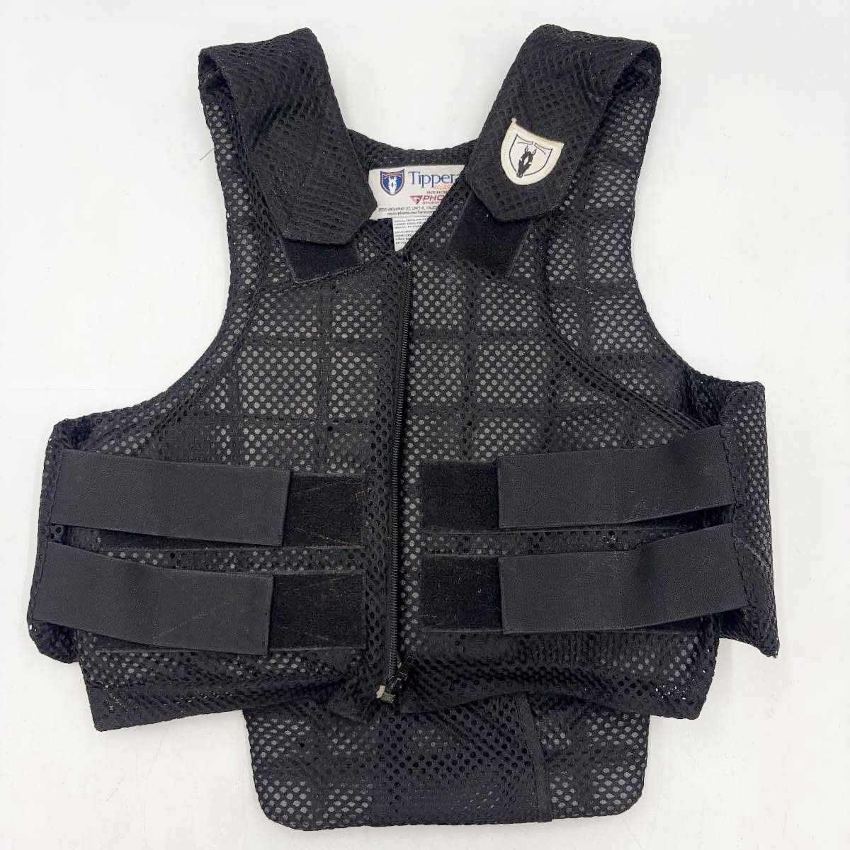 【中古】ティペラリー Tipperary phoenix 乗馬用プロテクター ベスト YL ブラック