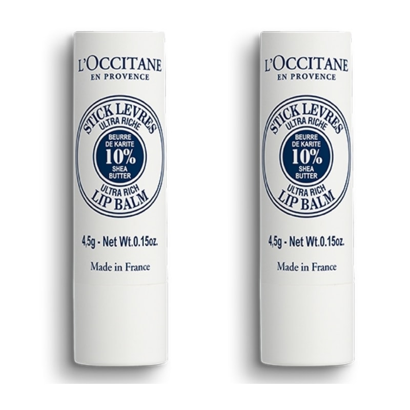 シアバター ウルトラリッチリップバーム 4.5g 2個セット