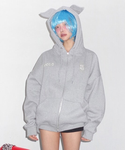 Qoo10 YEGG 25SS Wing hoodie ロゴ