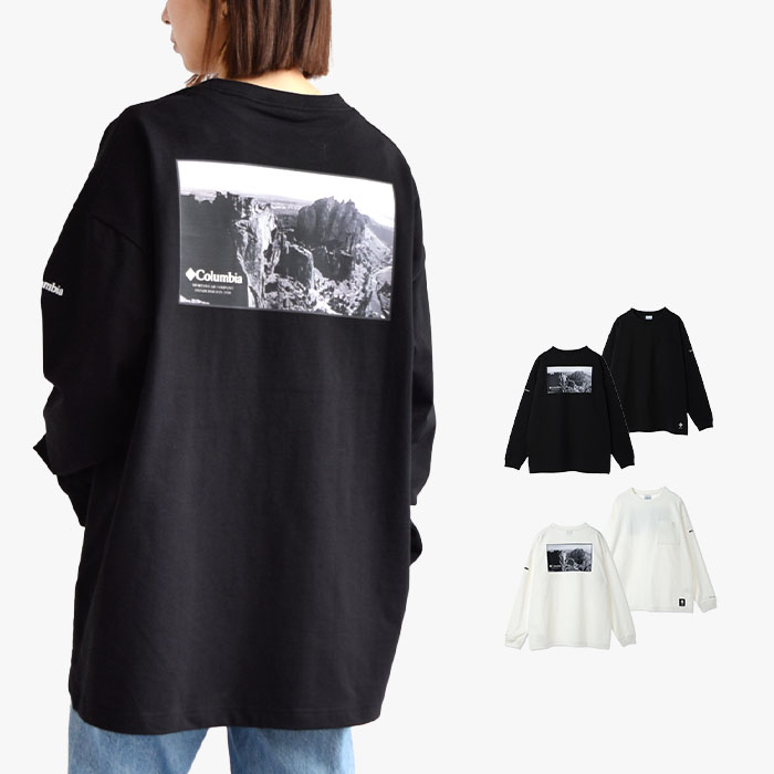 【2024春夏新作】 Tシャツ ミラーズクレストグラフィックロングスリーブティー Millers LS Tee メンズ レディース 春 秋 冬 ブラック ホワイト M-XL PM0690