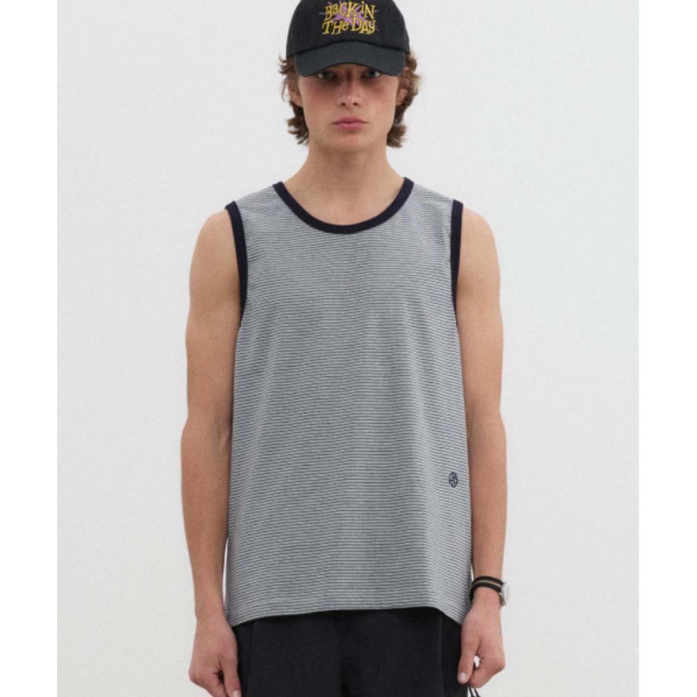 WMC Striped Sleeveless GREY O-MOBAS4M51704