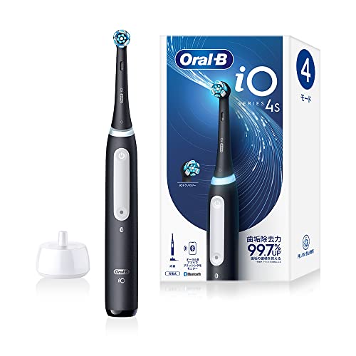 ブラウン オーラルB iO4S マットブラック 電動歯ブラシ iOG41B60BK 【Amazon.co.jp 限定】