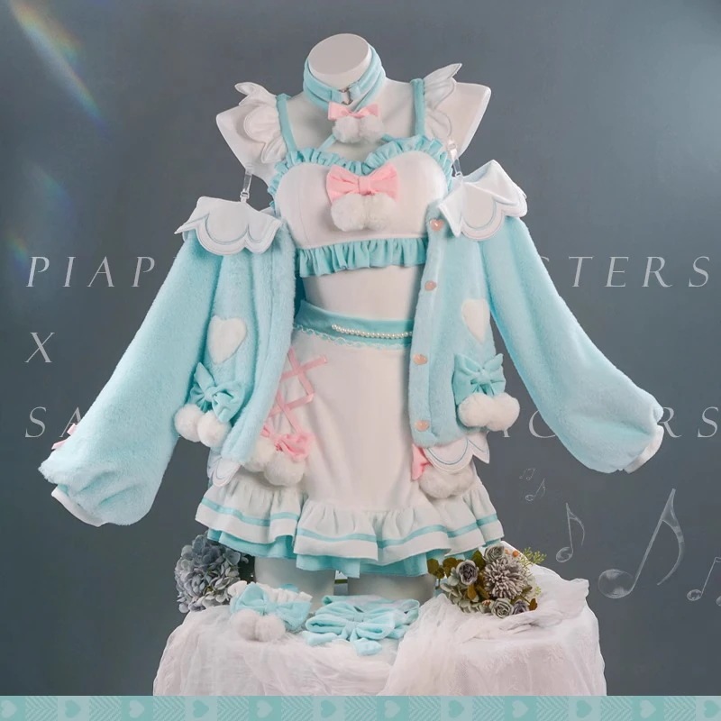 初音ミクのcos未来遊桂家族連携公式谷三里コスプレフクロウ衣装初音ミク連携