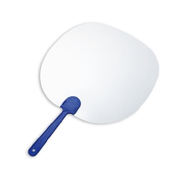 （まとめ）透明うちわ 185x265x5mm 1枚[x50セット]