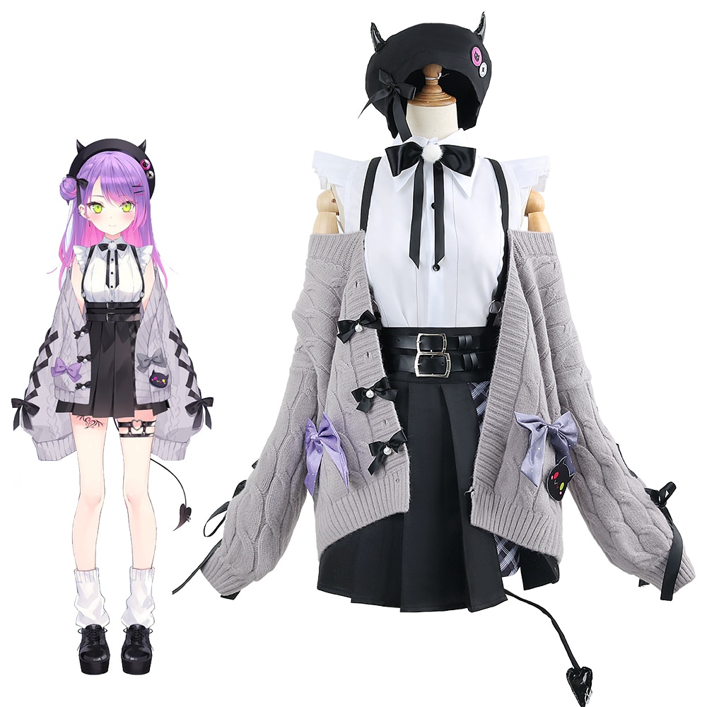 在庫品 バーチャル Vtuber ホロライブ4期生 常闇トワ 新衣装 コスプレ衣装