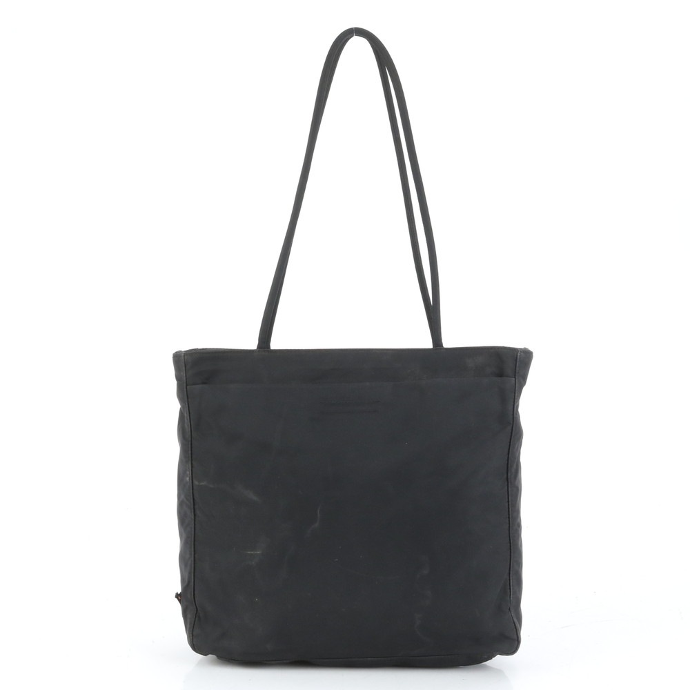 テスート ナイロン 三角ロゴ トート バッグ 肩掛け ショルダー ハンド レディース RRE CQ28-9 中古