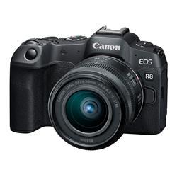 【新品/在庫あり】Canon EOS R8 RF24-50 IS STM レンズキット フルサイズミラーレスカメラ キヤノン 121,550円