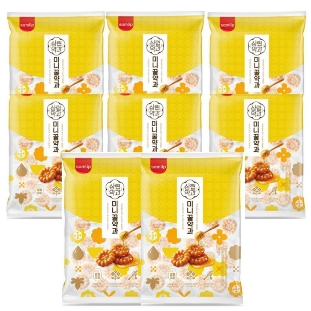 【正規品】 [大容量 500g x 8個] 韓国大人気おやつ薬菓/ヤッカ/韓国お菓子/韓国伝統お菓子