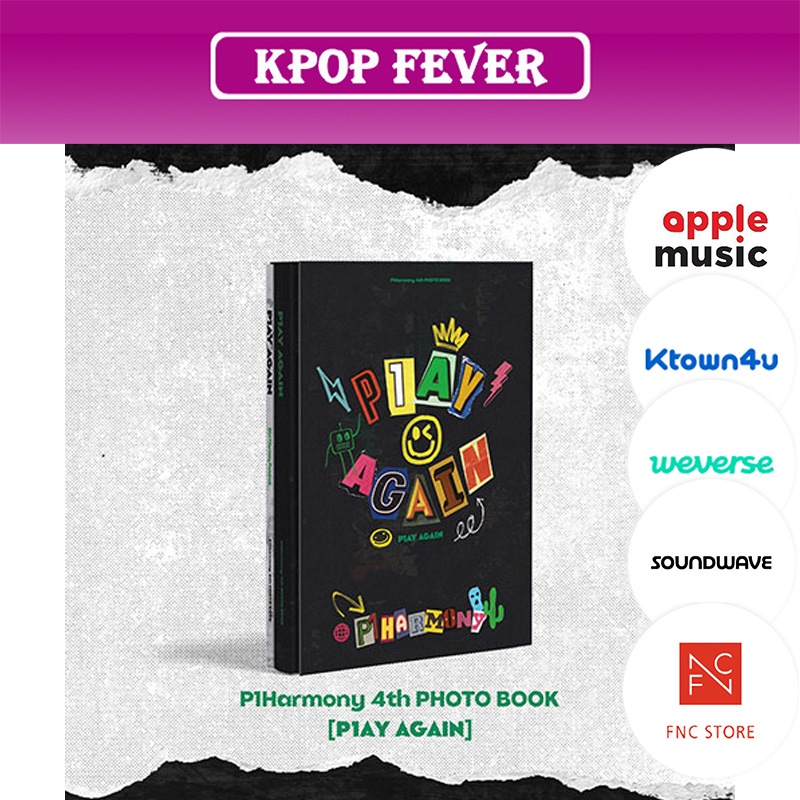 P1Harmony 4th PHOTO BOOK [P1AY AGAIN]