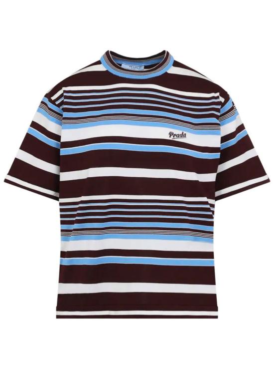 PRADA Women Tops P24B3HSOOO 19BR F0RUE AMARANTO AZZURRO